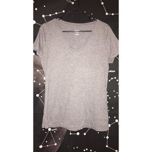 MOSSIMO GRAY V-NECK